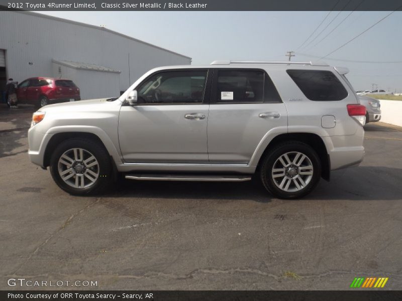 Classic Silver Metallic / Black Leather 2012 Toyota 4Runner Limited