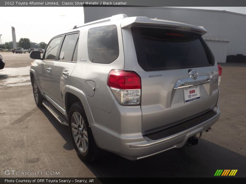 Classic Silver Metallic / Black Leather 2012 Toyota 4Runner Limited