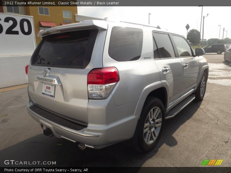 Classic Silver Metallic / Black Leather 2012 Toyota 4Runner Limited