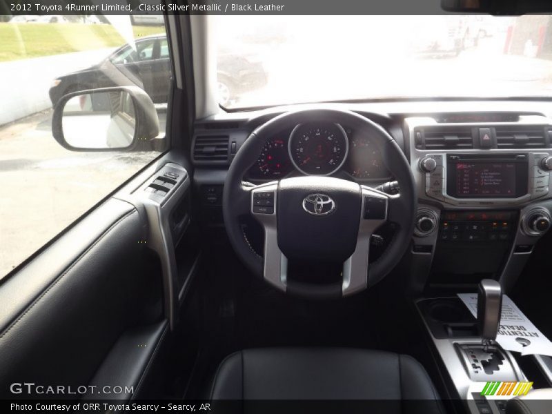 Classic Silver Metallic / Black Leather 2012 Toyota 4Runner Limited