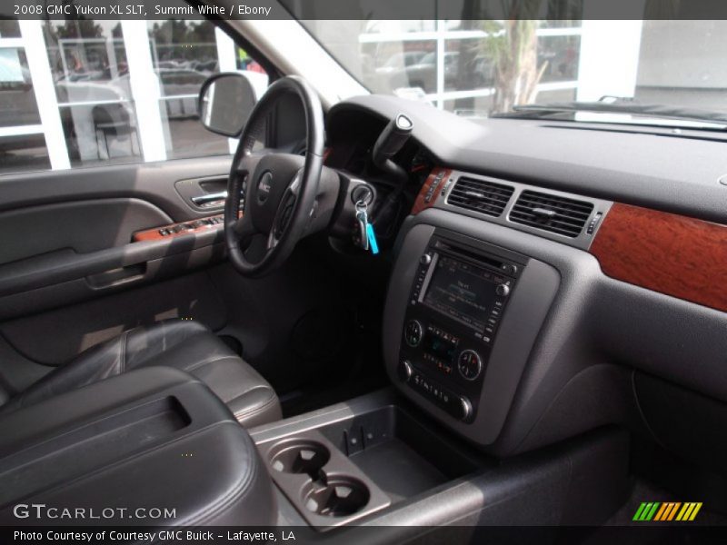 Summit White / Ebony 2008 GMC Yukon XL SLT