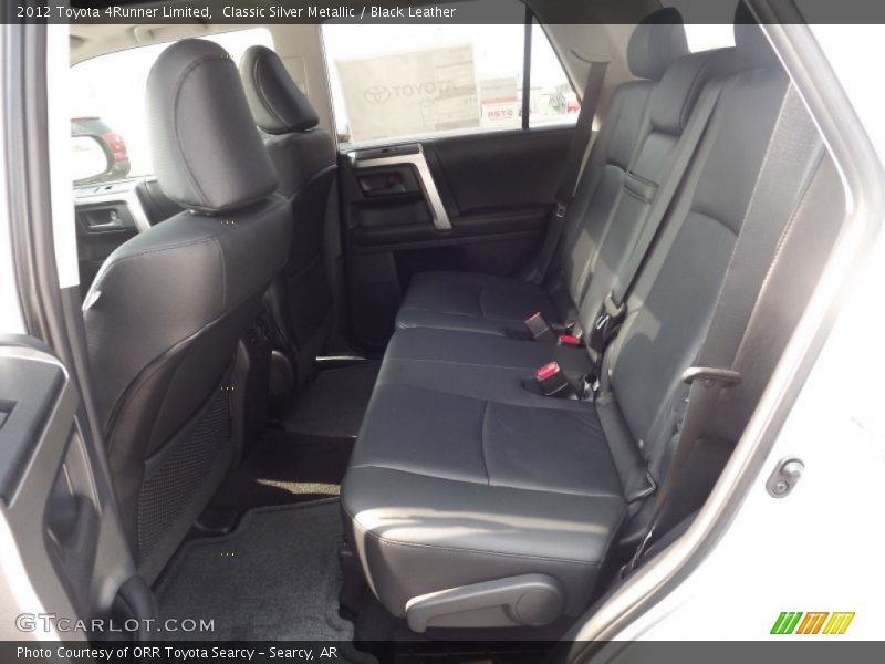 Classic Silver Metallic / Black Leather 2012 Toyota 4Runner Limited