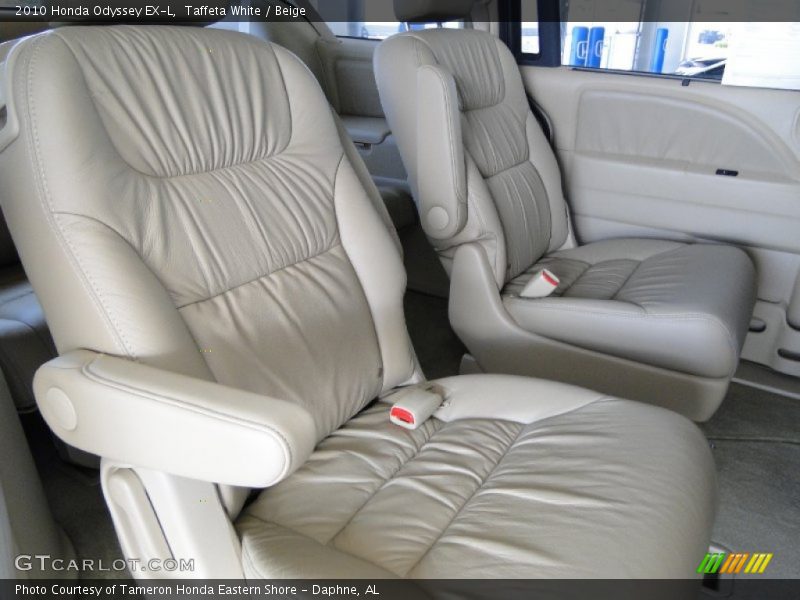 Taffeta White / Beige 2010 Honda Odyssey EX-L