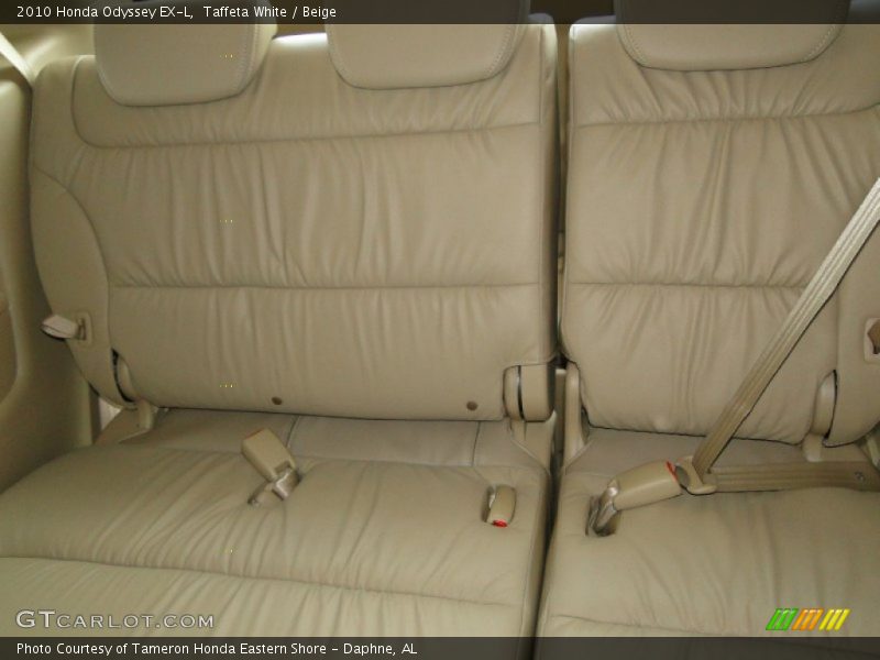 Taffeta White / Beige 2010 Honda Odyssey EX-L