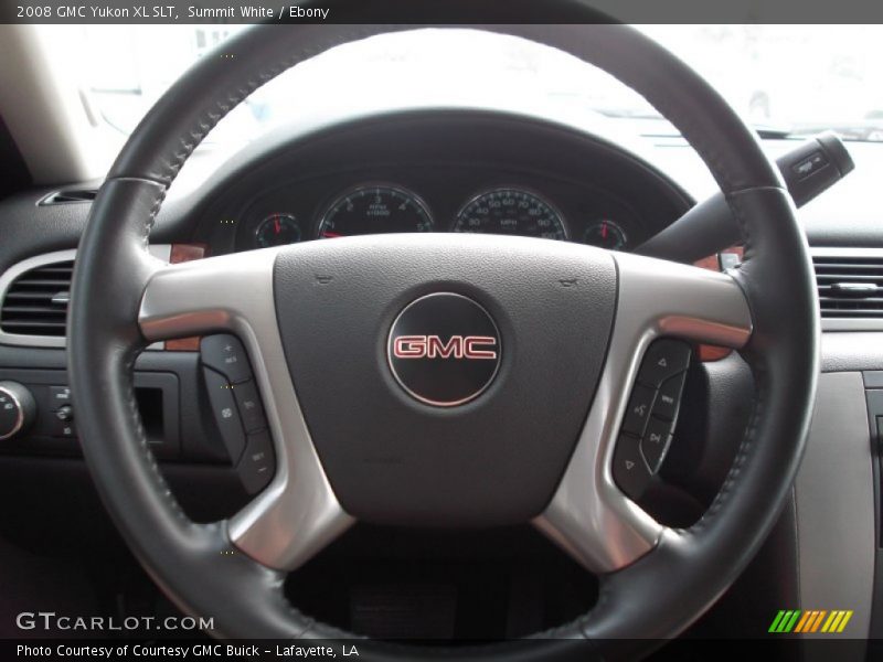 Summit White / Ebony 2008 GMC Yukon XL SLT