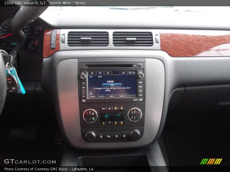 Summit White / Ebony 2008 GMC Yukon XL SLT
