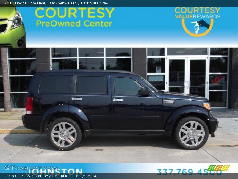 Blackberry Pearl / Dark Slate Gray 2011 Dodge Nitro Heat