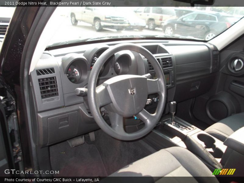 Blackberry Pearl / Dark Slate Gray 2011 Dodge Nitro Heat