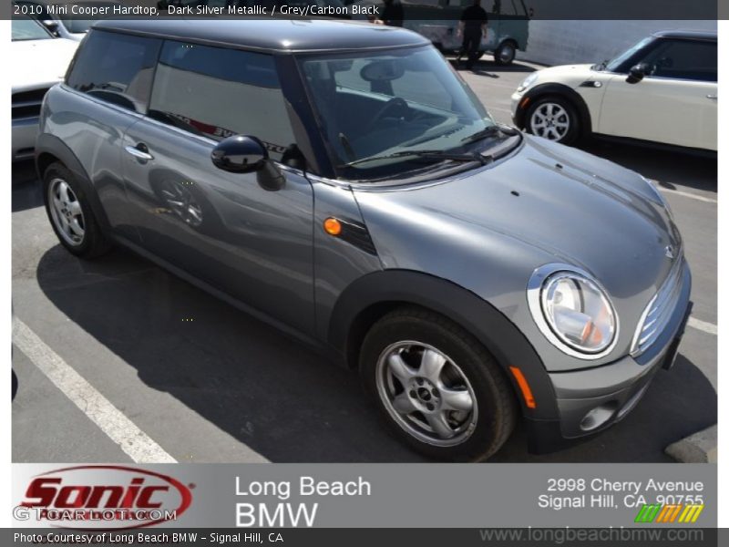 Dark Silver Metallic / Grey/Carbon Black 2010 Mini Cooper Hardtop