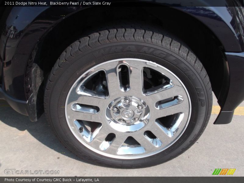 Blackberry Pearl / Dark Slate Gray 2011 Dodge Nitro Heat