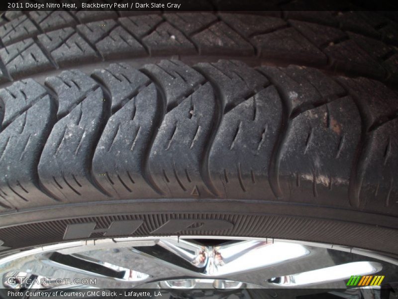 Blackberry Pearl / Dark Slate Gray 2011 Dodge Nitro Heat