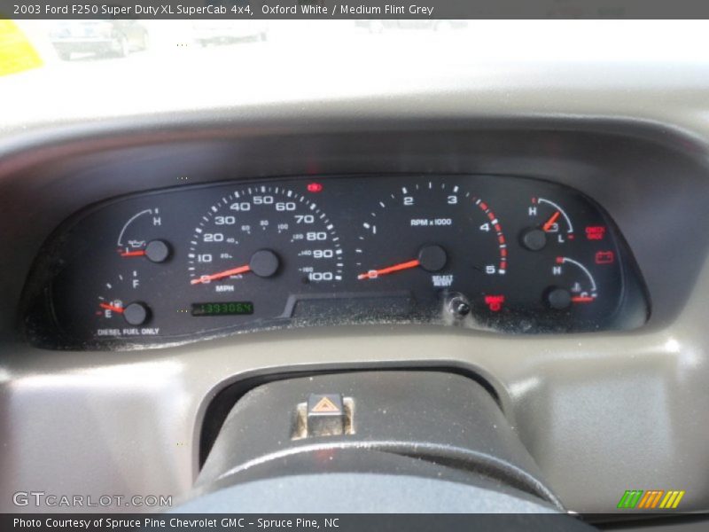  2003 F250 Super Duty XL SuperCab 4x4 XL SuperCab 4x4 Gauges