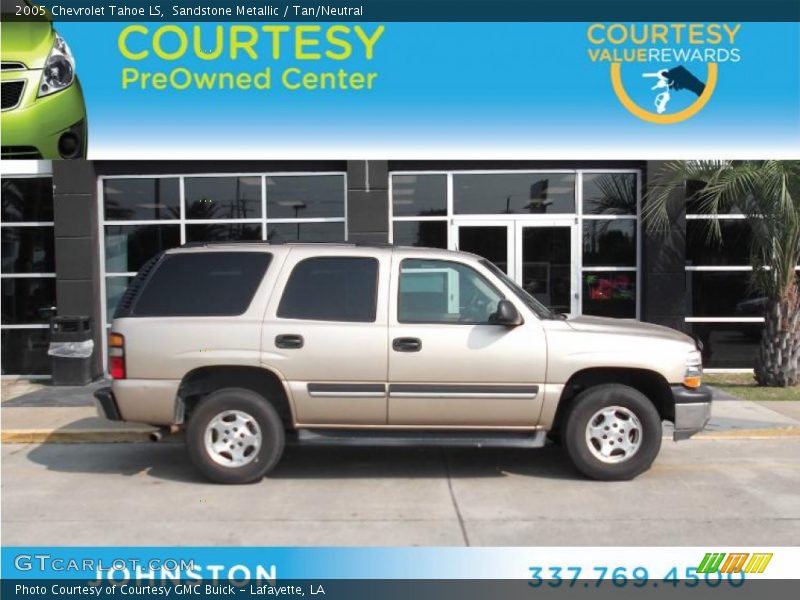 Sandstone Metallic / Tan/Neutral 2005 Chevrolet Tahoe LS