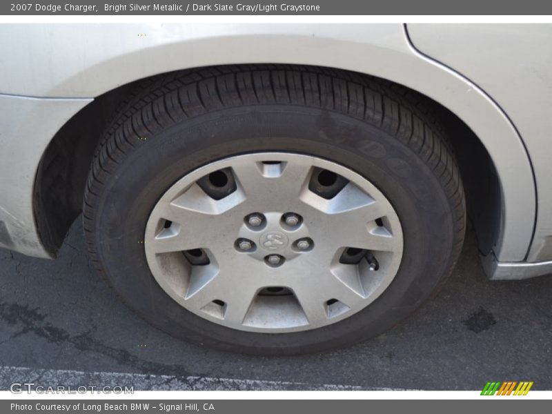 Bright Silver Metallic / Dark Slate Gray/Light Graystone 2007 Dodge Charger