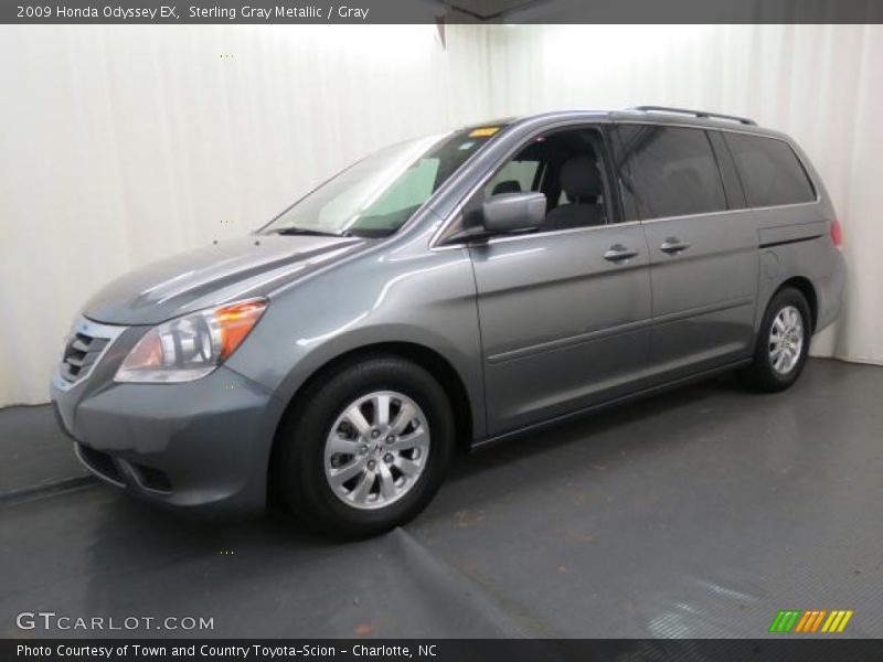 Sterling Gray Metallic / Gray 2009 Honda Odyssey EX