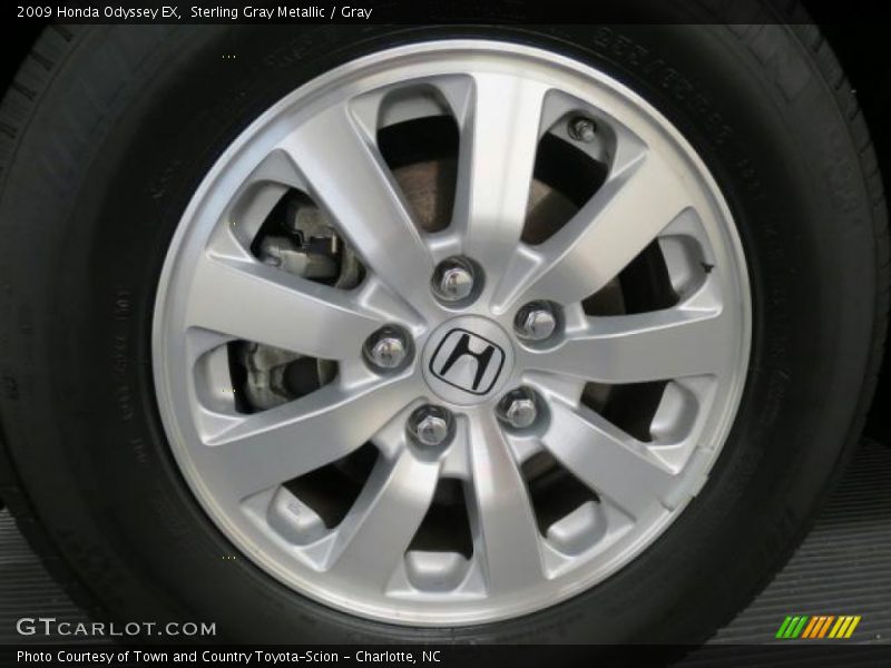 Sterling Gray Metallic / Gray 2009 Honda Odyssey EX