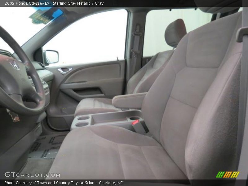 Sterling Gray Metallic / Gray 2009 Honda Odyssey EX
