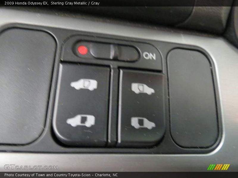 Sterling Gray Metallic / Gray 2009 Honda Odyssey EX