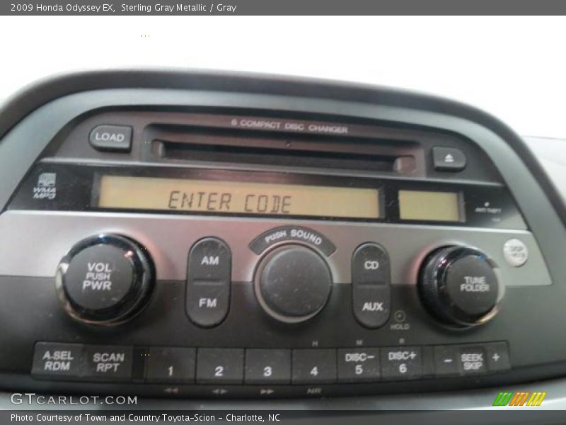Sterling Gray Metallic / Gray 2009 Honda Odyssey EX