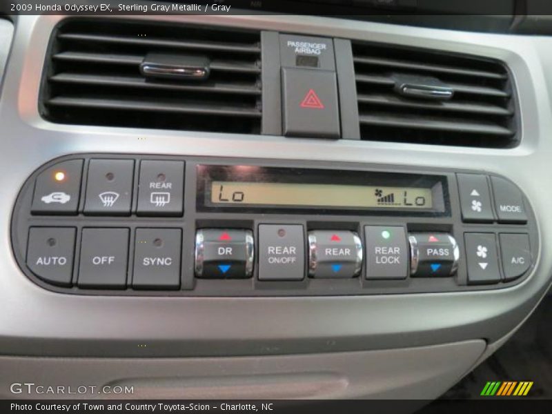 Sterling Gray Metallic / Gray 2009 Honda Odyssey EX