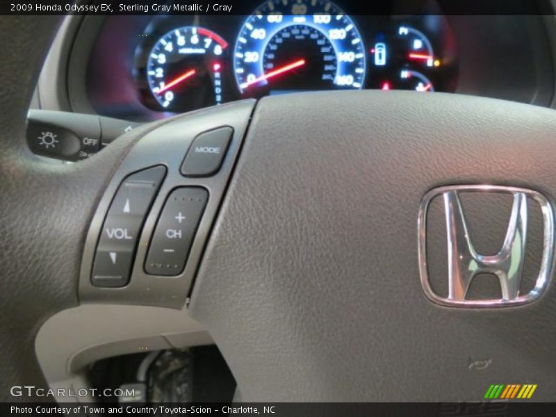 Sterling Gray Metallic / Gray 2009 Honda Odyssey EX