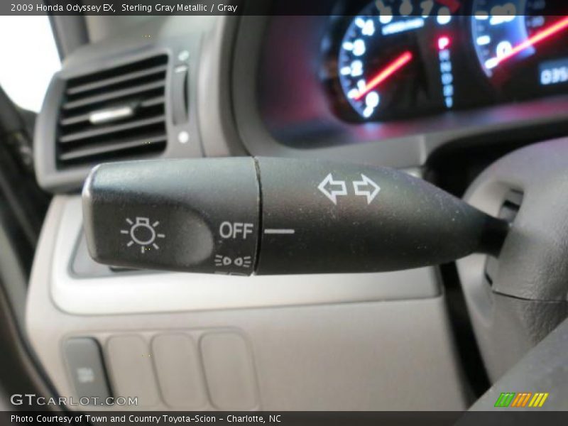 Sterling Gray Metallic / Gray 2009 Honda Odyssey EX