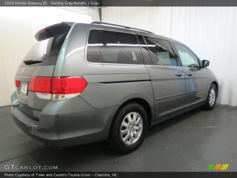 Sterling Gray Metallic / Gray 2009 Honda Odyssey EX