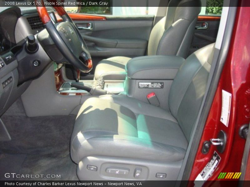  2008 LX 570 Dark Gray Interior