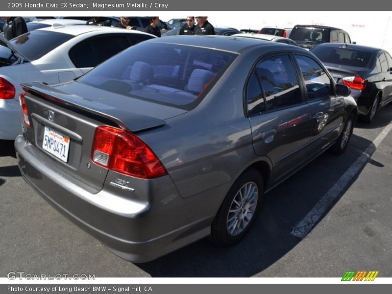 Magnesium Metallic / Gray 2005 Honda Civic EX Sedan