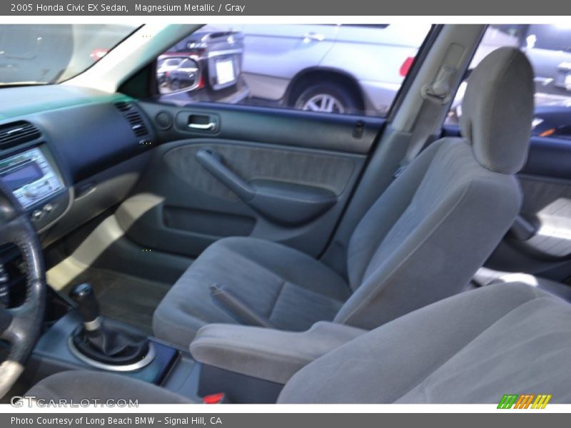 Magnesium Metallic / Gray 2005 Honda Civic EX Sedan