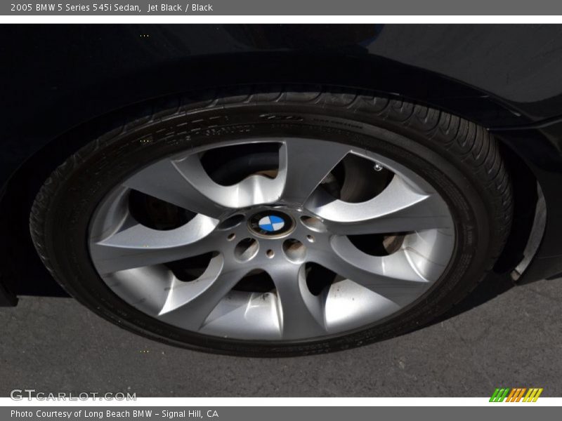 Jet Black / Black 2005 BMW 5 Series 545i Sedan