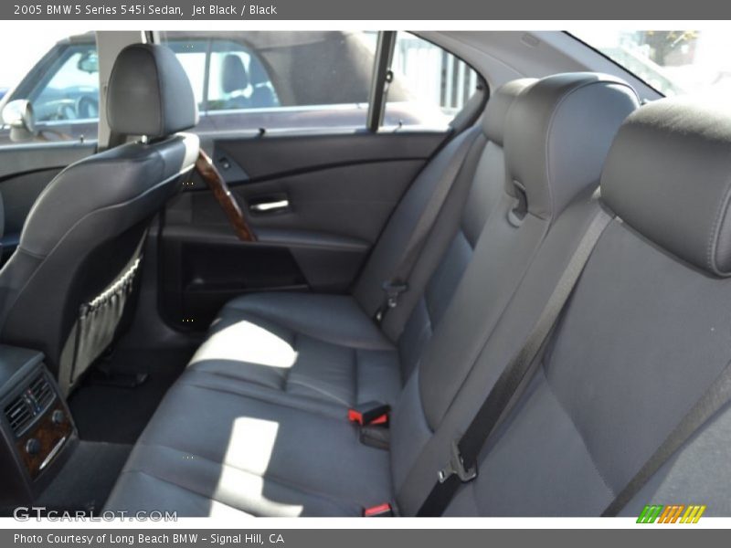 Jet Black / Black 2005 BMW 5 Series 545i Sedan