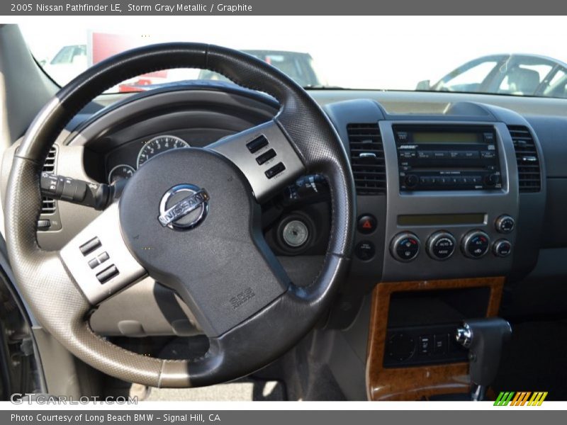 Storm Gray Metallic / Graphite 2005 Nissan Pathfinder LE