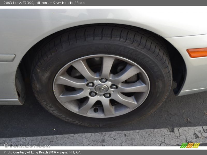 Millennium Silver Metallic / Black 2003 Lexus ES 300