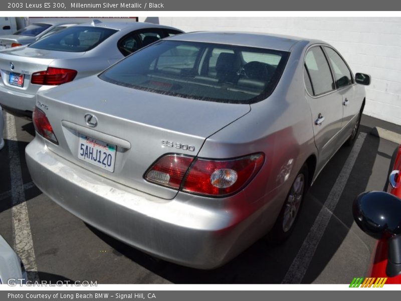 Millennium Silver Metallic / Black 2003 Lexus ES 300