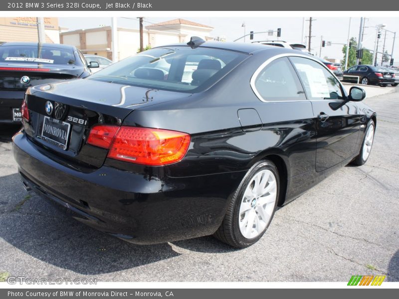 Jet Black / Black 2012 BMW 3 Series 328i Coupe