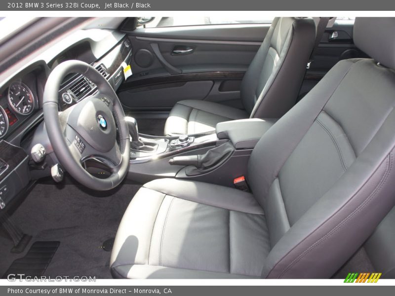 Jet Black / Black 2012 BMW 3 Series 328i Coupe