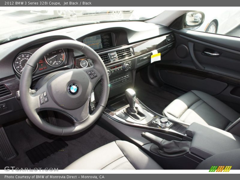 Jet Black / Black 2012 BMW 3 Series 328i Coupe