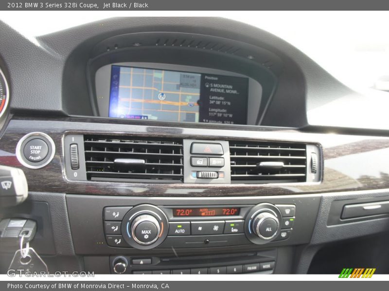 Jet Black / Black 2012 BMW 3 Series 328i Coupe