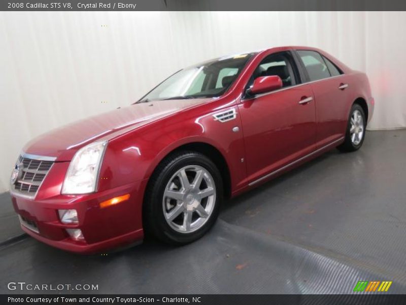 Crystal Red / Ebony 2008 Cadillac STS V8