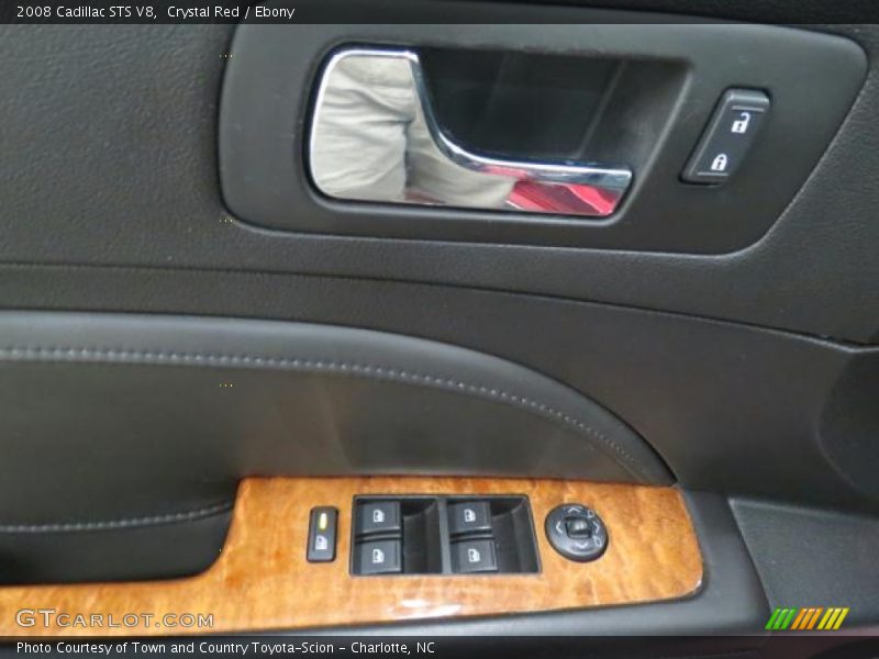 Crystal Red / Ebony 2008 Cadillac STS V8