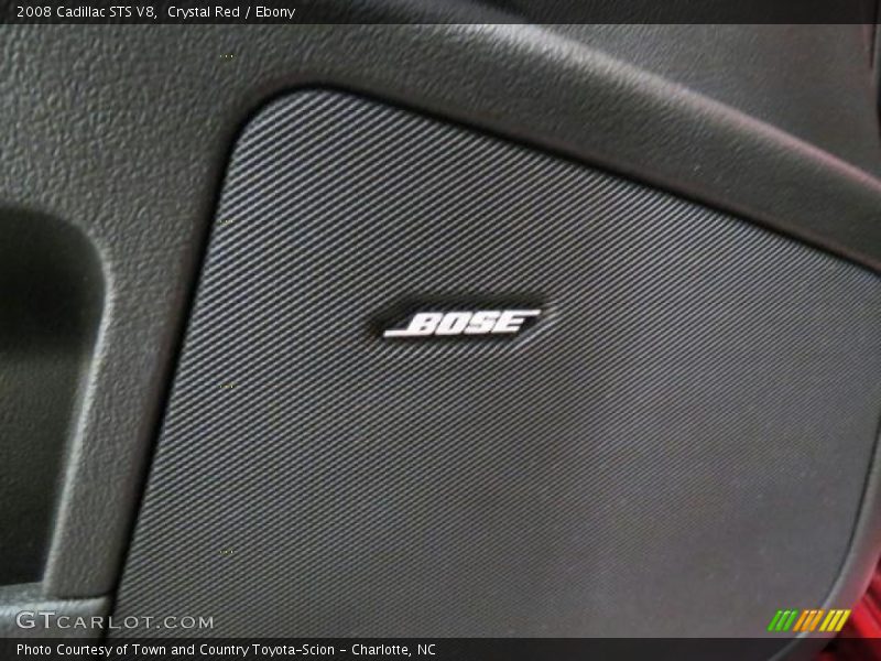 Crystal Red / Ebony 2008 Cadillac STS V8