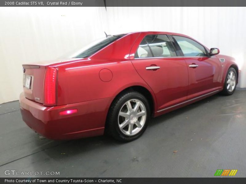 Crystal Red / Ebony 2008 Cadillac STS V8