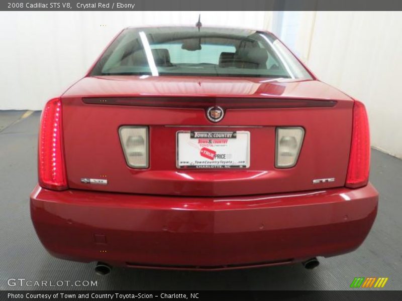 Crystal Red / Ebony 2008 Cadillac STS V8