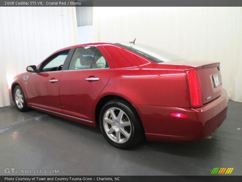 Crystal Red / Ebony 2008 Cadillac STS V8