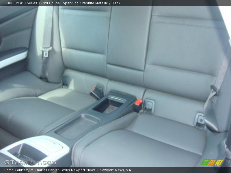 Sparkling Graphite Metallic / Black 2008 BMW 3 Series 328xi Coupe