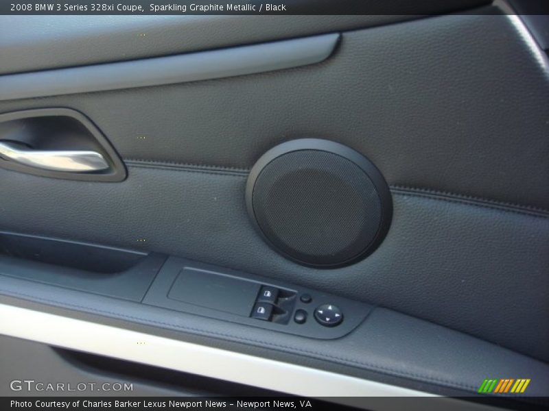 Sparkling Graphite Metallic / Black 2008 BMW 3 Series 328xi Coupe