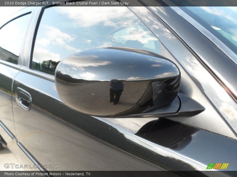Brilliant Black Crystal Pearl / Dark Slate Gray 2010 Dodge Charger R/T