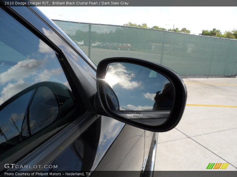 Brilliant Black Crystal Pearl / Dark Slate Gray 2010 Dodge Charger R/T