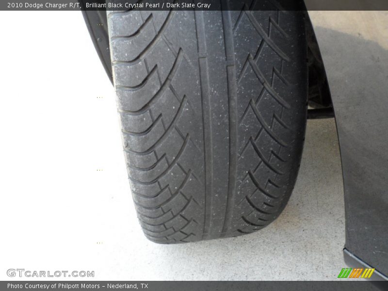 Brilliant Black Crystal Pearl / Dark Slate Gray 2010 Dodge Charger R/T